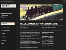 Tablet Screenshot of mep-net.ch